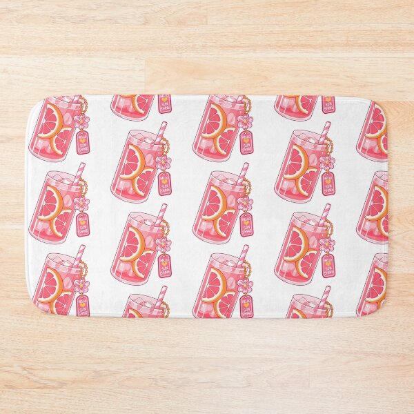 Item preview, Kawaii Pink Grapefruit Drink designed and sold by KJackArtwork.