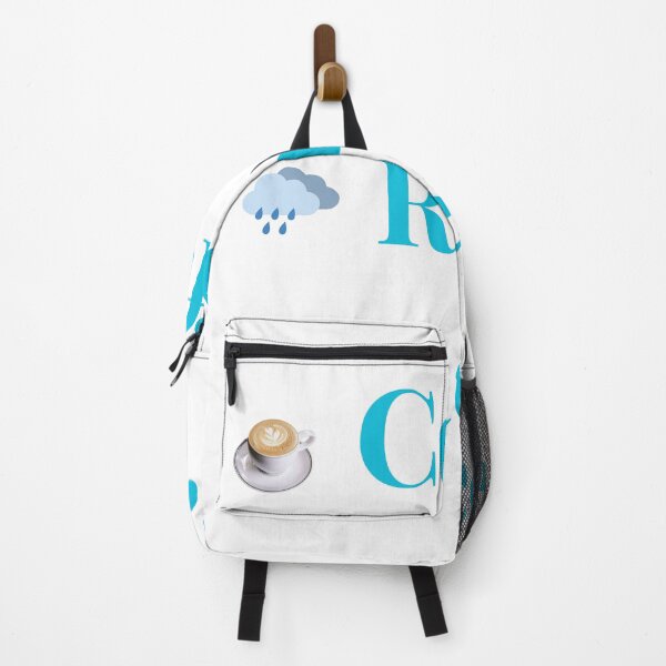 Item preview, Coffee Rain Repeat – Blue Typography for Rain Lovers designed and sold by Marathidesigns.