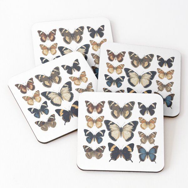 Item preview, Butterfly Specimen Collection – Classic Entomology Illustration designed and sold by Artisan Finds Online.
