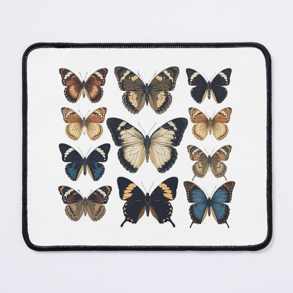 Item preview, Butterfly Specimen Collection – Classic Entomology Illustration designed and sold by Artisan Finds Online.