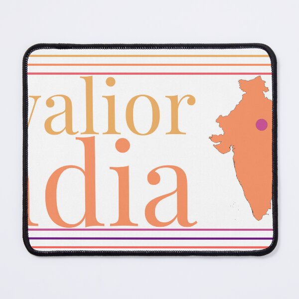 Item preview, Gwalior India City Marked On Country Map designed and sold by TheIconSmith.