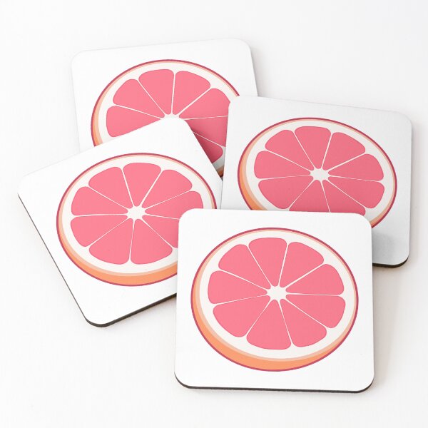 Item preview, Kawaii Pink Grapefruit Drink designed and sold by KJackArtwork.