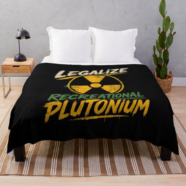 Item preview, Legalize Recreational Plutonium Funny Nuclear Science Humor designed and sold by SkeletonsDanger.
