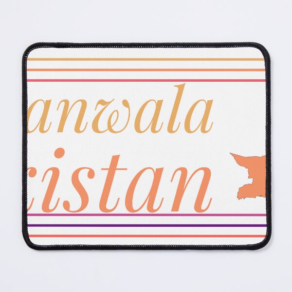 Item preview, Gujranwala Pakistan City Marked On Country Map designed and sold by TheIconSmith.