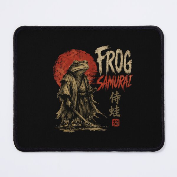 Item preview, Frog Samurai Japanese Warrior Amphibian Lover designed and sold by SkeletonsDanger.
