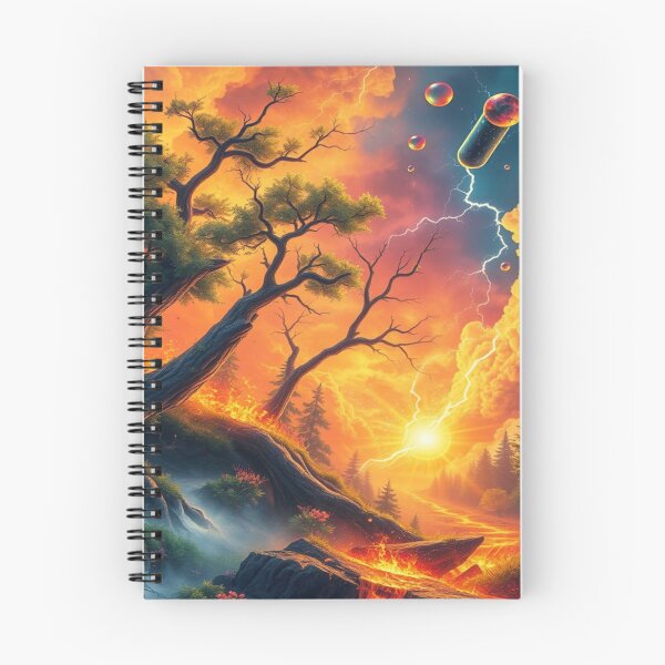 Item preview, Surreal Nature – Lava Sky & Cosmic Glow designed and sold by FotoworldEdel.