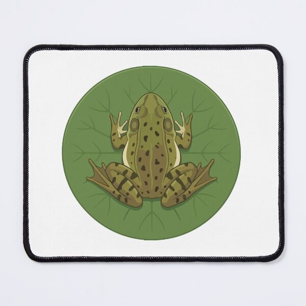 Item preview, American Bullfrog Classic Pond Lily Pad designed and sold by ArcApparel2020.