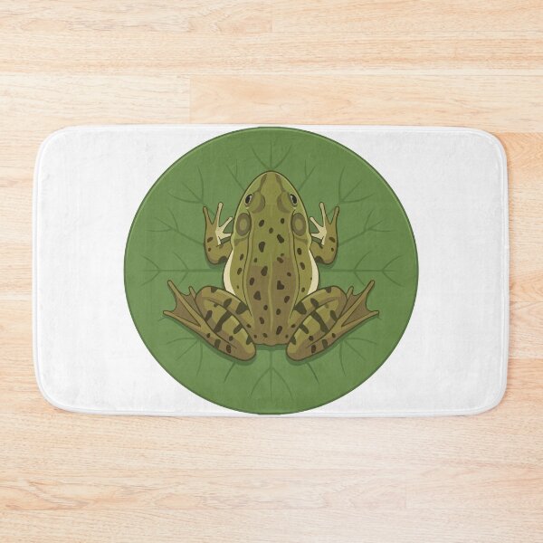Item preview, American Bullfrog Classic Pond Lily Pad designed and sold by ArcApparel2020.