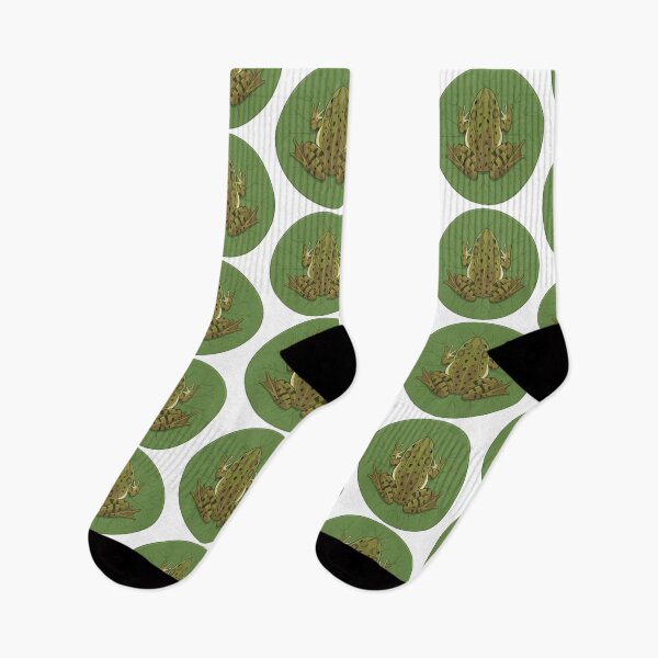 Item preview, American Bullfrog Classic Pond Lily Pad designed and sold by ArcApparel2020.