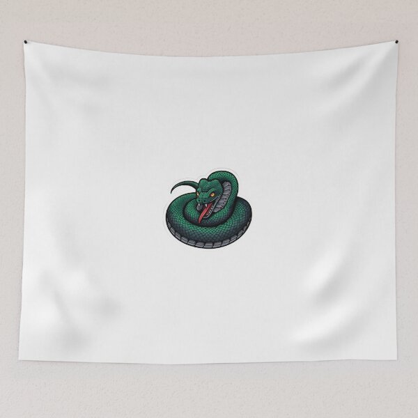 Item preview, Titanoboa Strike – Fierce Prehistoric Snake Sticker designed and sold by Artisan Finds Online.