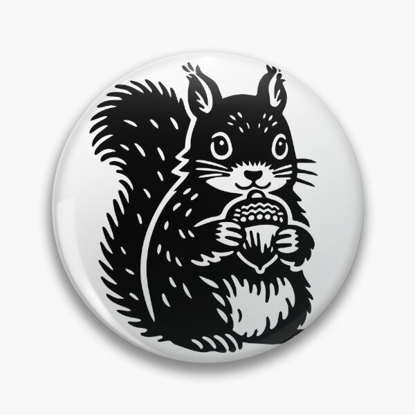 Item preview, Cute squirrel holding acorn designed and sold by cutepid.
