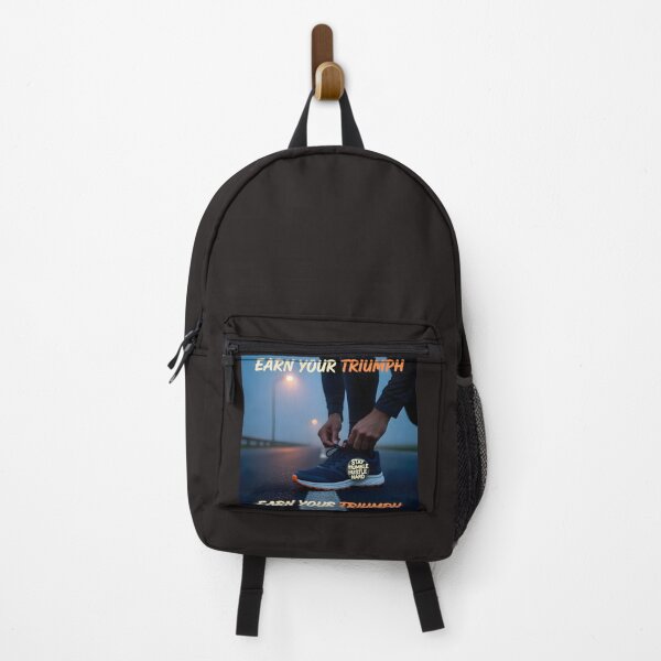 Item preview, Earn Your Triumph: Solitary Athletic Preparation and Hustle Discipline Ad designed and sold by Creative-RE.