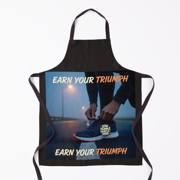 Item preview, Earn Your Triumph: Solitary Athletic Preparation and Hustle Discipline Ad designed and sold by Creative-RE.