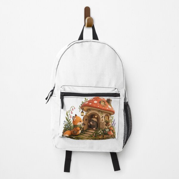 Item preview, Mushroom house Adventure designed and sold by QuirkNest Studio .