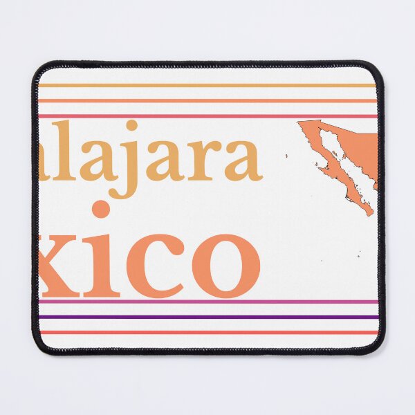 Item preview, Guadalajara Mexico City Marked On Country Map designed and sold by TheIconSmith.