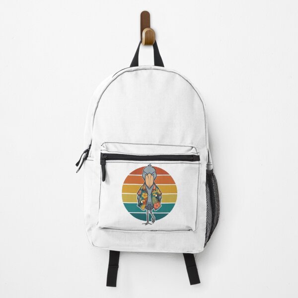Item preview, Funny Vacation Shoebill Stork Hawaiian Shirt Retro Sunset designed and sold by Arc2020.