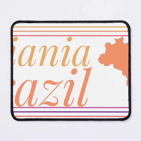 Item preview, Goiania Brazil City Marked On Country Map designed and sold by TheIconSmith.