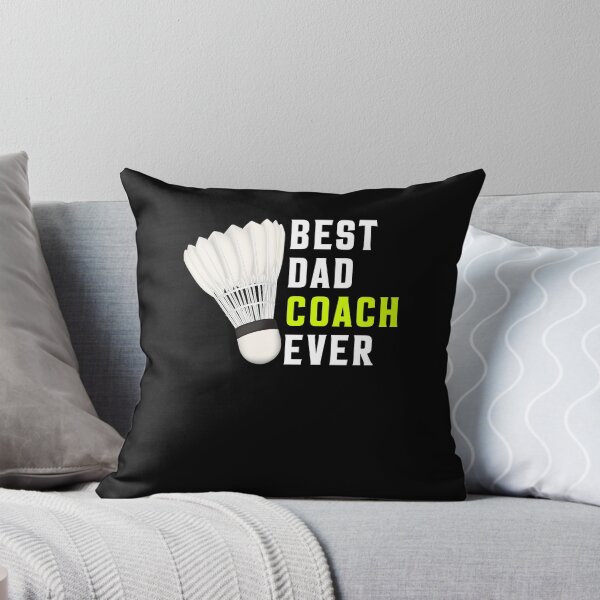 Item preview, Best Dad Coach Ever Badminton designed and sold by suhairee-studio.
