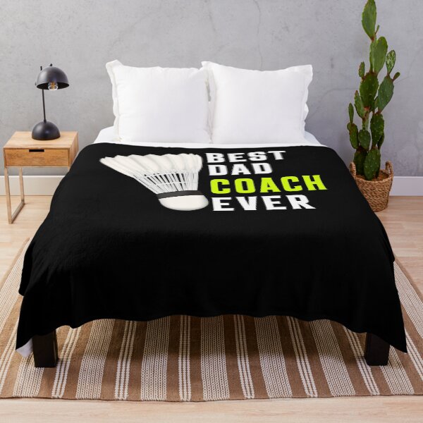 Item preview, Best Dad Coach Ever Badminton designed and sold by suhairee-studio.