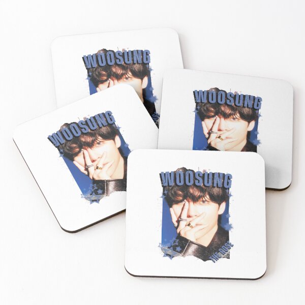 Item preview, The rosee Kim Woosung Rock HipHop Band Kpop Boy group digital art korean pop art designed and sold by AJUNICE STUDIO.
