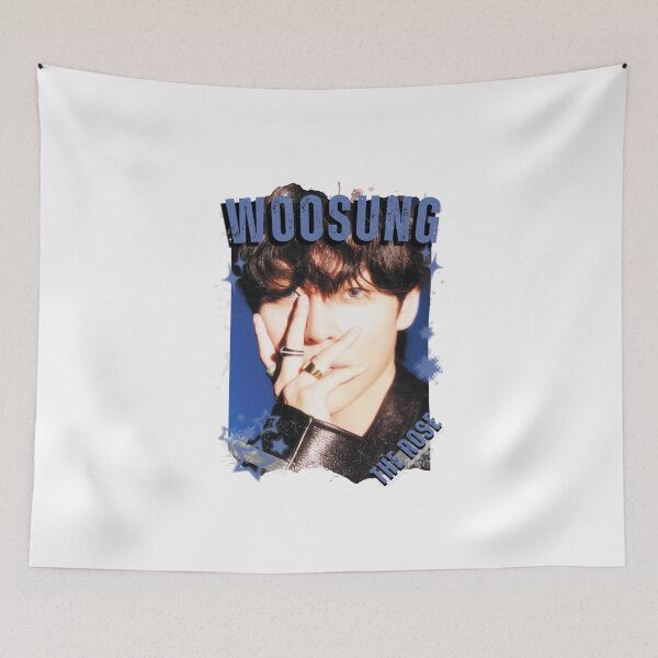 Item preview, The rosee Kim Woosung Rock HipHop Band Kpop Boy group digital art korean pop art designed and sold by AJUNICE STUDIO.