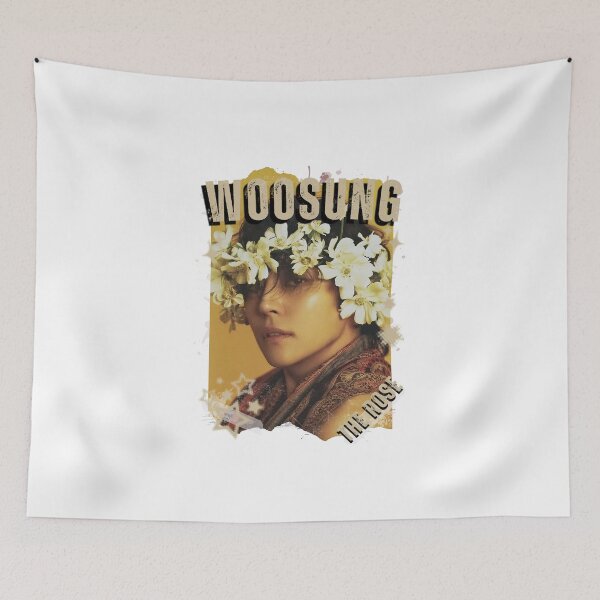 Item preview, The rosee Kim Woosung Rock HipHop Band Kpop Boy group digital art korean pop art designed and sold by AJUNICE STUDIO.