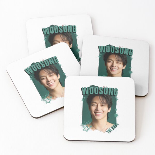 Item preview, The rosee Kim Woosung Rock HipHop Band Kpop Boy group digital art korean pop art designed and sold by AJUNICE STUDIO.