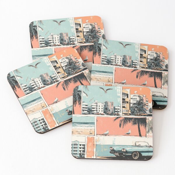 Item preview, Summer Vice City Vibes v2 designed and sold by Late Theory.
