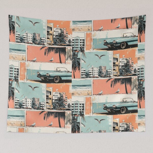 Artikelvorschau, Summer Vice City Vibes v2 entworfen und verkauft von Late Theory.