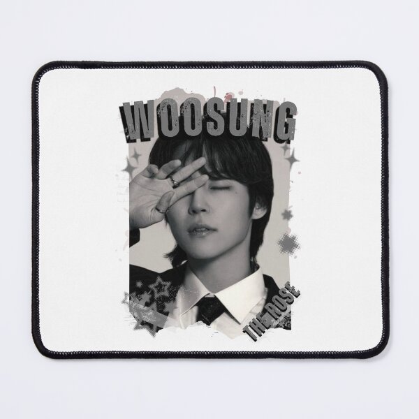 Item preview, The rosee Kim Woosung Rock HipHop Band Kpop Boy group digital art korean pop art designed and sold by AJUNICE STUDIO.
