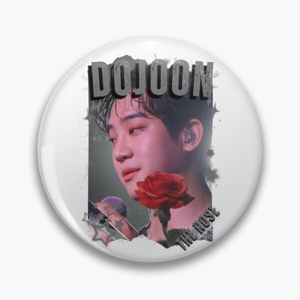 Item preview, The rosee Park Dojoon Rock HipHop Band Kpop Boy group digital art korean pop art designed and sold by AJUNICE STUDIO.