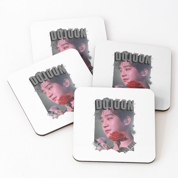 Item preview, The rosee Park Dojoon Rock HipHop Band Kpop Boy group digital art korean pop art designed and sold by AJUNICE STUDIO.