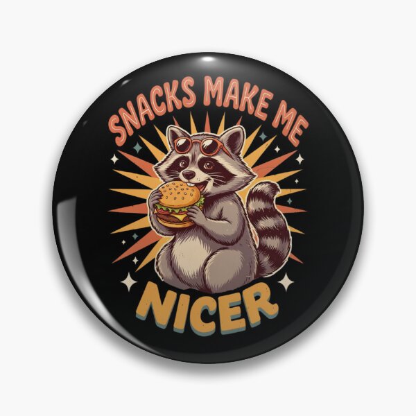 Item preview, Snacks Make Me Nicer designed and sold by Naitsebas.