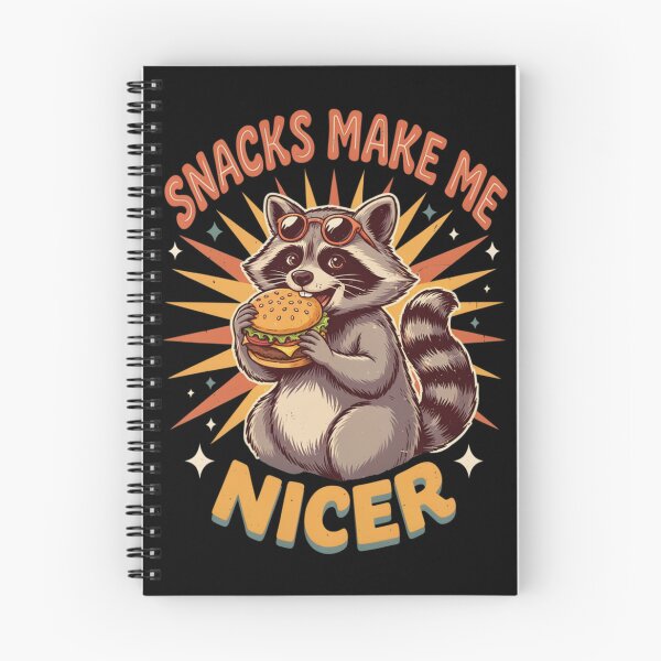 Item preview, Snacks Make Me Nicer designed and sold by Naitsebas.