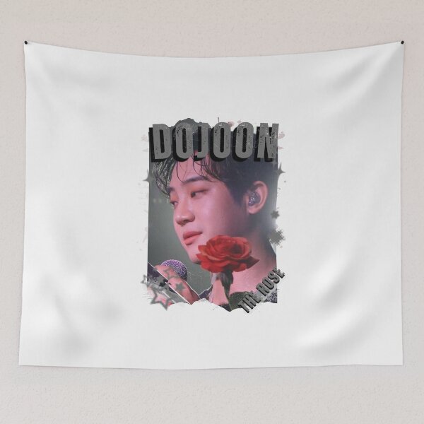 Item preview, The rosee Park Dojoon Rock HipHop Band Kpop Boy group digital art korean pop art designed and sold by AJUNICE STUDIO.