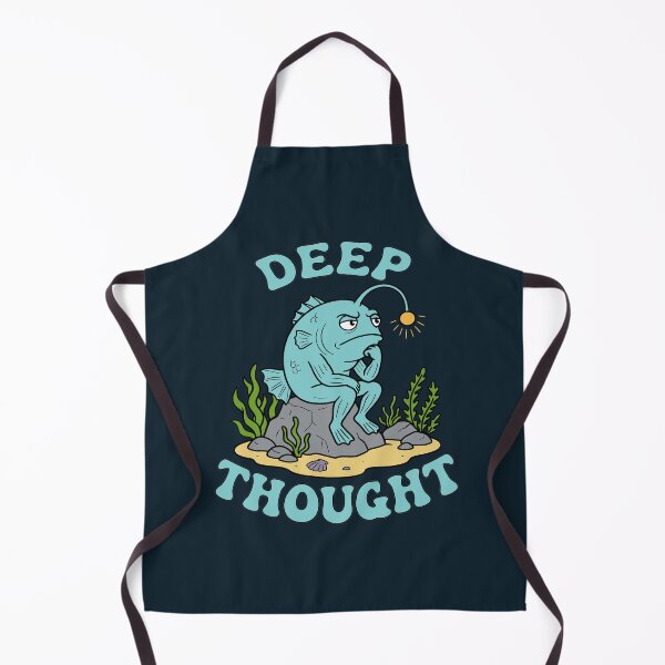 Item preview, Deep Thought - Pensive Anglerfish designed and sold by Regal Rev.