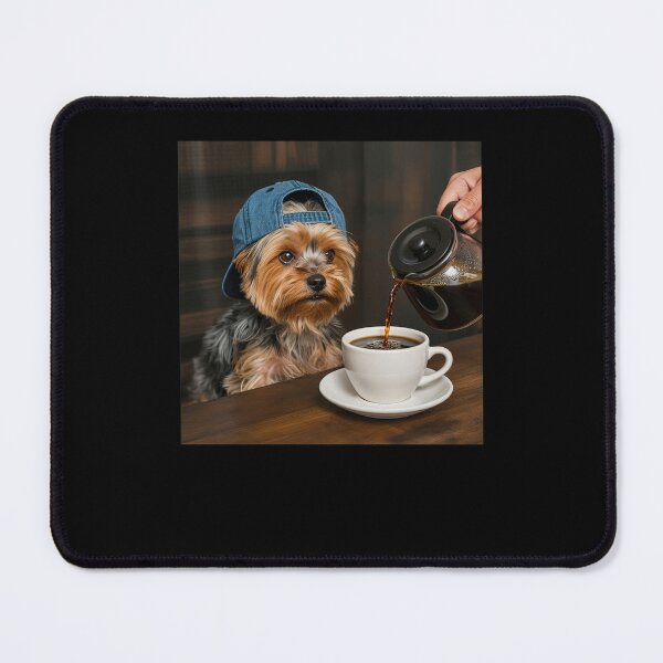 Item preview, Yorkie Drinking Beer Funny Dog Meme designed and sold by suhairee-studio.