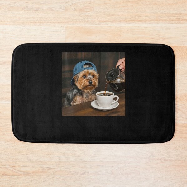 Item preview, Yorkie Drinking Beer Funny Dog Meme designed and sold by suhairee-studio.
