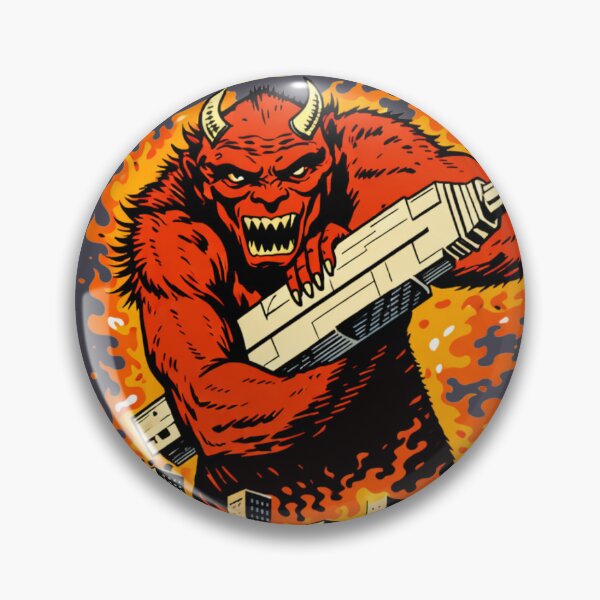 Item preview, DEMON of DESTRUCTION – Vintage Comic Inferno designed and sold by VoglR.