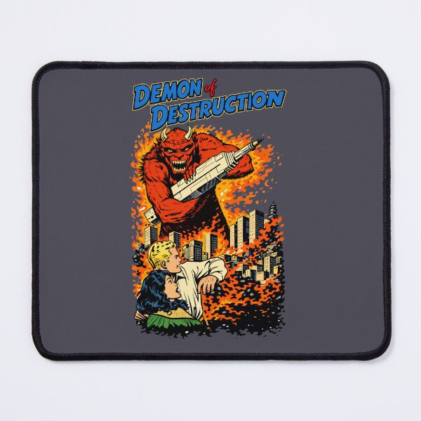 Item preview, DEMON of DESTRUCTION – Vintage Comic Inferno designed and sold by VoglR.