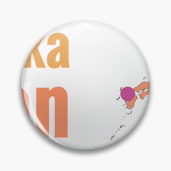 Item preview, Fukuoka Japan City Marked On Country Map designed and sold by TheIconSmith.