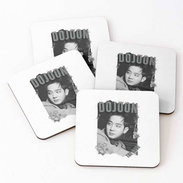 Item preview, The rosee Park Dojoon Rock HipHop Band Kpop Boy group digital art korean pop art designed and sold by AJUNICE STUDIO.