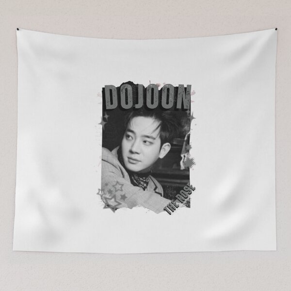 Item preview, The rosee Park Dojoon Rock HipHop Band Kpop Boy group digital art korean pop art designed and sold by AJUNICE STUDIO.
