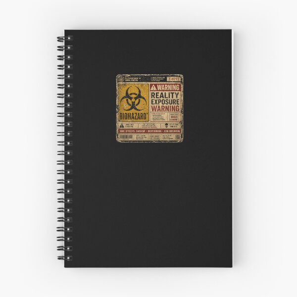 Item preview, SIGNS - Warning Biohazard Reality Exposure Warning designed and sold by MetusArt.