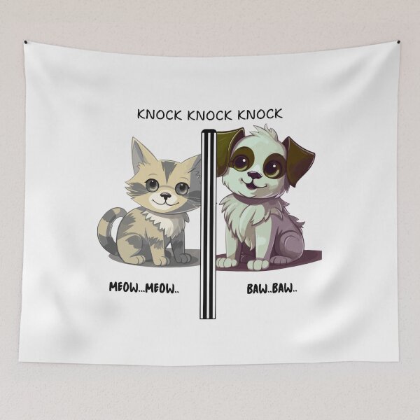 Item preview, Cute Kawaii Cat and Dog Chibi Best Friends Pet Lovers designed and sold by EHdesignShop.