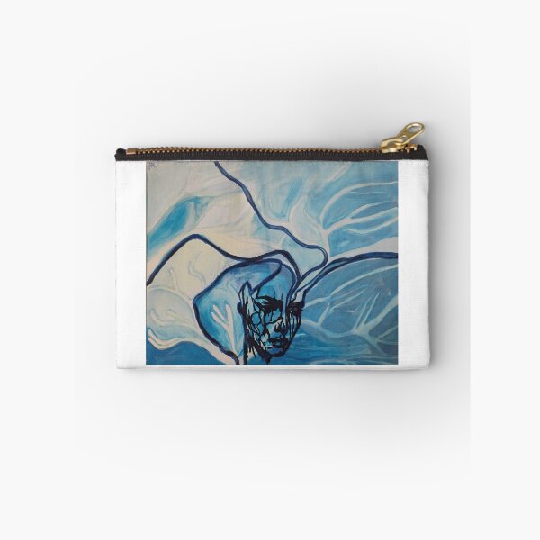 Item preview, Blue teardrop designed and sold by HKrisztinart.