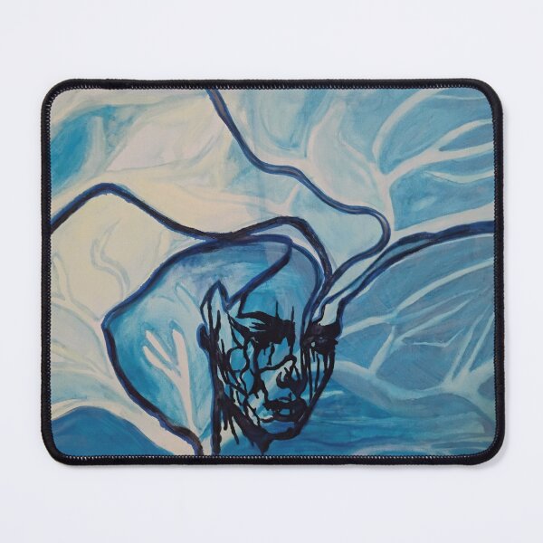 Item preview, Blue teardrop designed and sold by HKrisztinart.