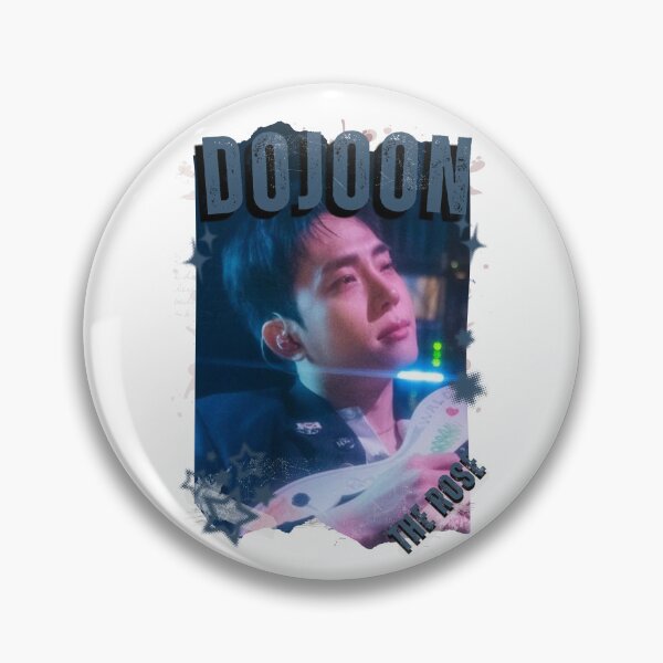 Item preview, The rosee Park Dojoon Rock HipHop Band Kpop Boy group digital art korean pop art designed and sold by AJUNICE STUDIO.