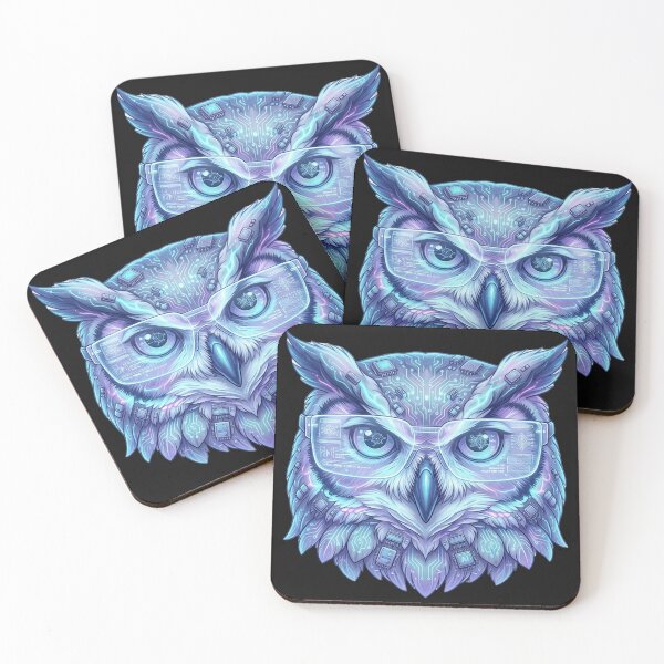 Item preview, CP-004 | Professor Owl | Artificial Intelligence Scientist designed and sold by D4NC1G3R®.