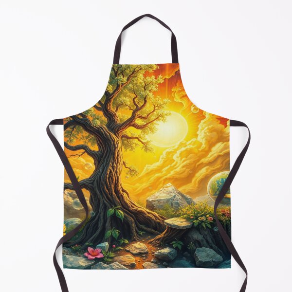 Artikelvorschau, Cosmic Tree – Surreal Nature & Golden Sky entworfen und verkauft von FotoworldEdel.
